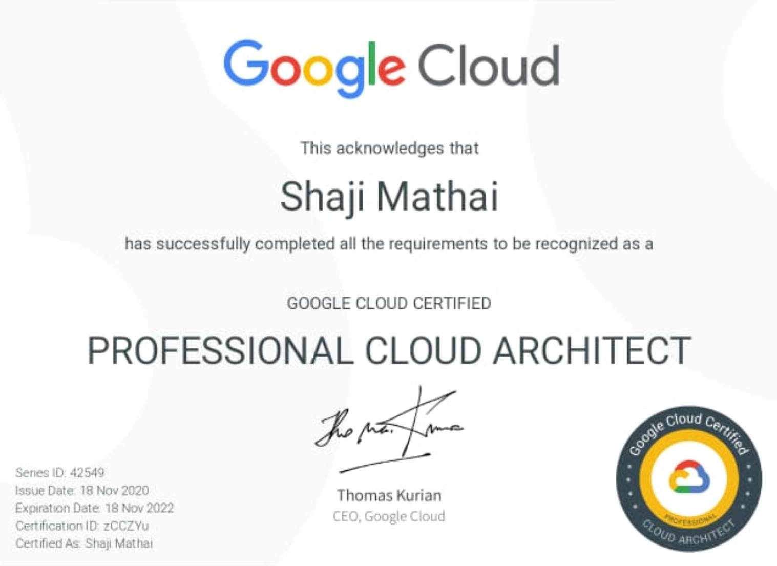Shaji Mathai